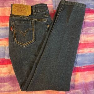 Vintage Levi’s 501 Made in USA Women’s Low Rise Dark Wash Jeans | Sz 28x32